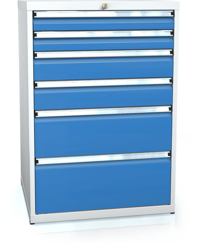 Drawer cabinet 1018 x 710 x 600 - 6x drawers